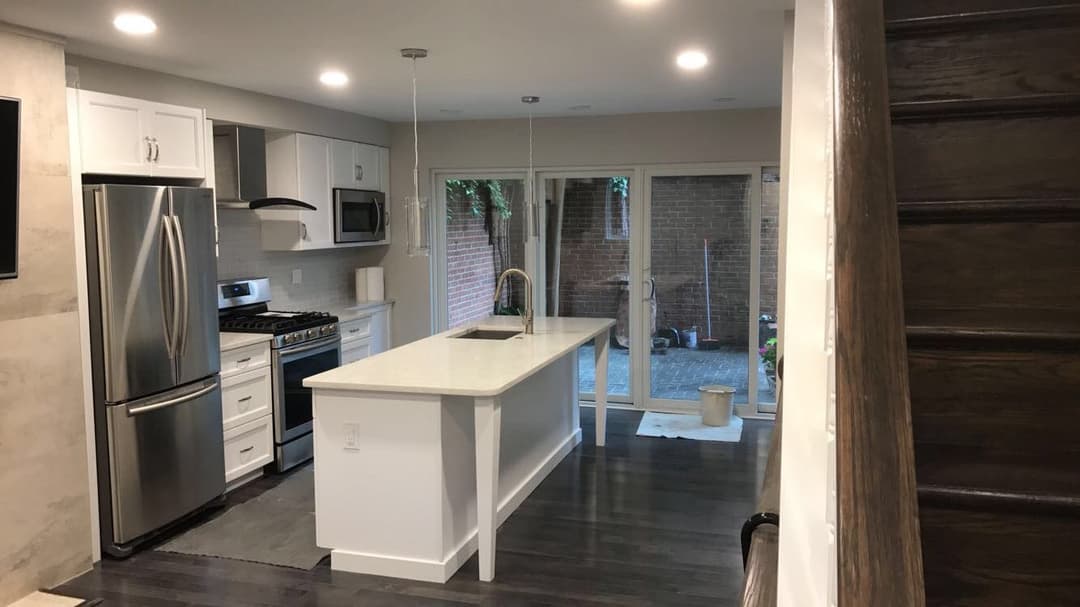 kitchen remodling completed image